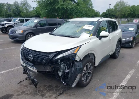 2023 Nissan Rogue Sv Intelligent Awd z USA, uszkodzony, nr VIN 5N1BT3BB3PC907765